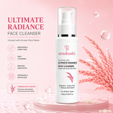 Ultimate Radiance Face Cleanser for Bright & Glowing Skin | Korean Rice Water