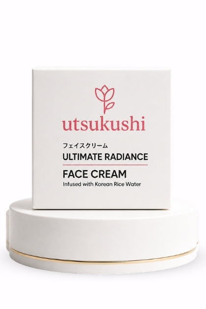 Ultimate Radiance Face Cream for Glowing Skin | Korean Rice Water Formula