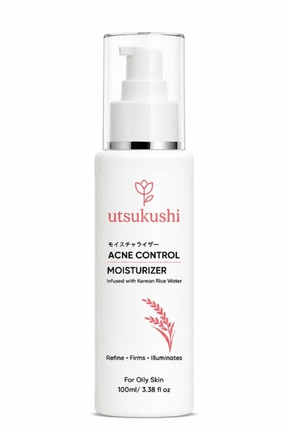 Acne Control Moisturizer for Clear & Balanced Skin | Korean Rice Water