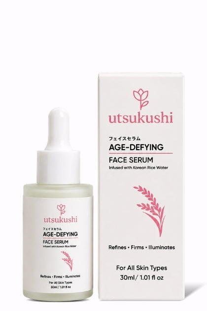 Age-Defying Face Serum for Smooth & Youthful Skin | Korean Rice Water