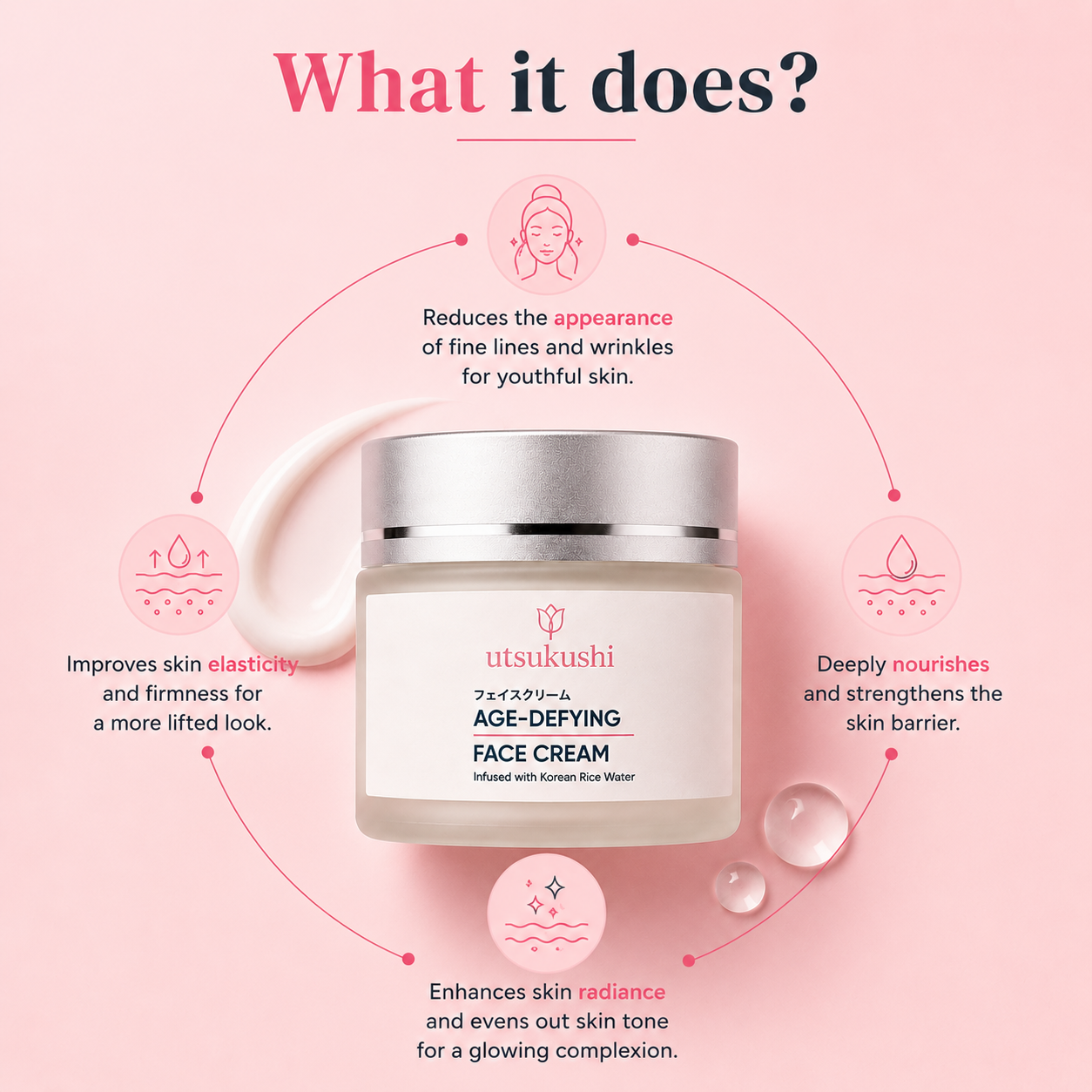 Age-Defying Face Cream | Infused with Korean Rice Water