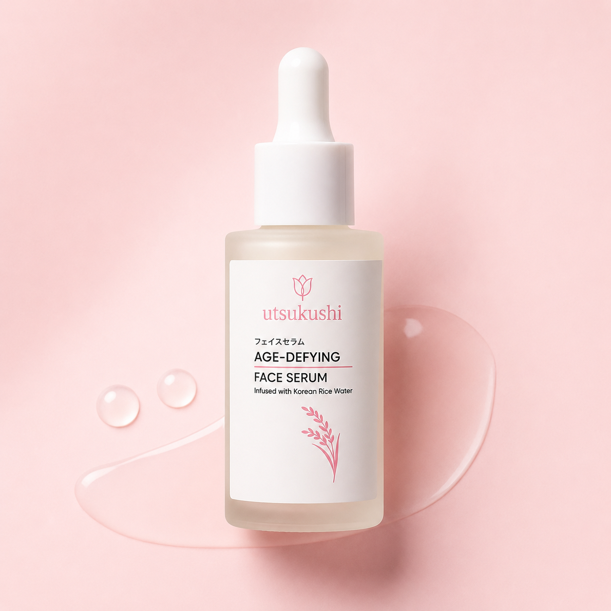 Age-Defying Face Serum for Smooth & Youthful Skin | Korean Rice Water