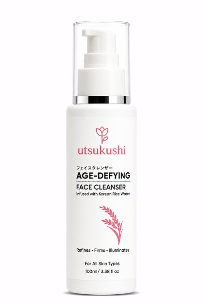 Age-Defying Face Cleanser for Youthful & Glowing Skin | Korean Rice Water