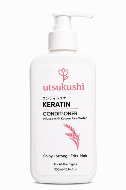 Keratin Conditioner For Smooth, Shiny & Frizz Free Hair