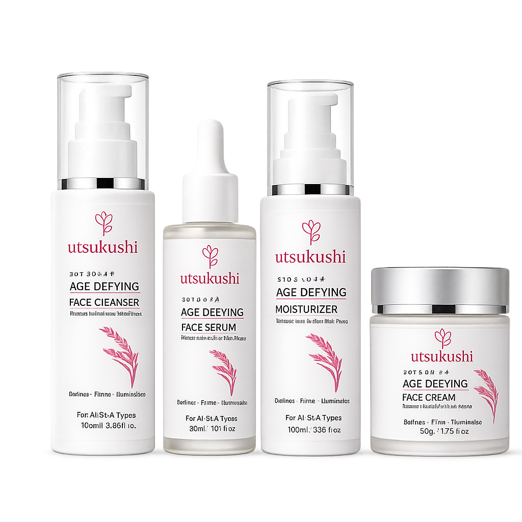 Age Defying 4-Step Skincare Combo For Youthful & Glowing Skin
