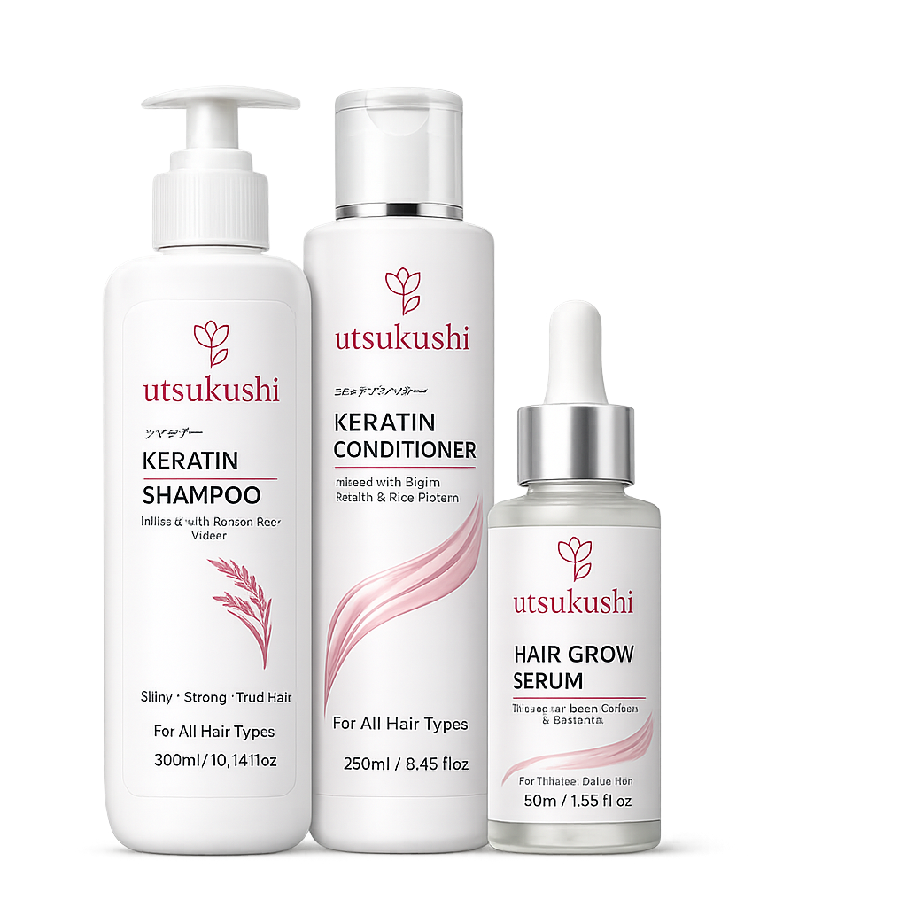 Hair Care 3-Step Combo Kit For Smooth, Strong & Healthy Hair